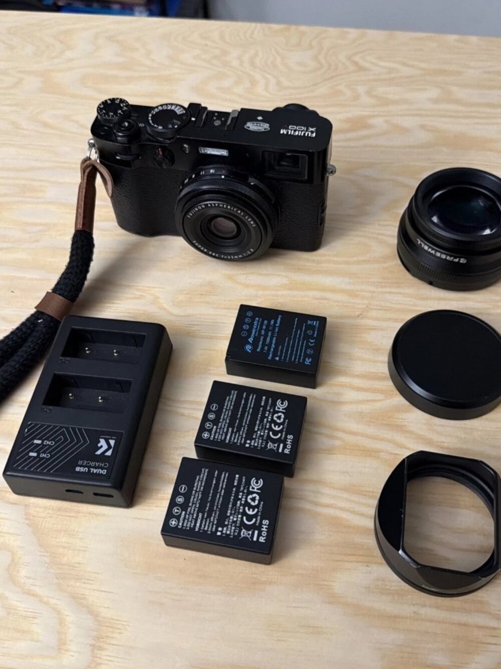 Fujifilm X100V 26.1 MP Compact Digital Camera - Black-READ DESCRIPTION